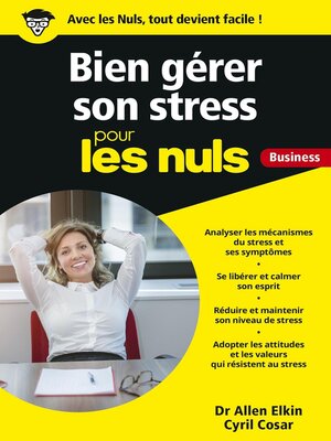 cover image of Gérer son stress pour les Nuls Business